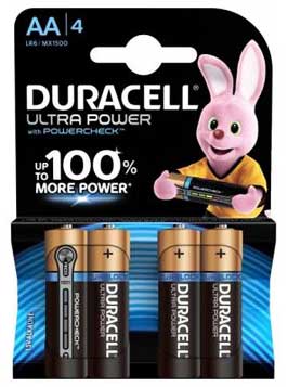  DURACELL Ultra Power AA (4*1)    .   