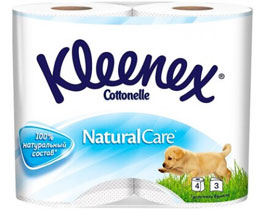   Kleenex Natural 3-  () 4*1    .   