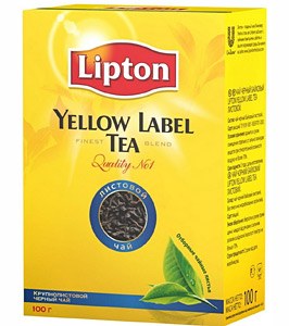    (Lipton Yellow Label)  100    .   