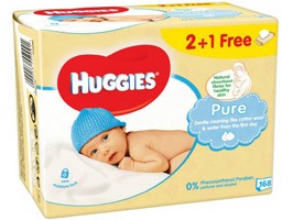    (Huggies Pure 2+1) 3*56    .   