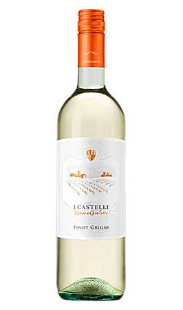  I Castelli Pinot Grigio   0.75    .   