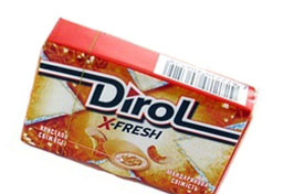   () Dirol X-Fresh    18    .   