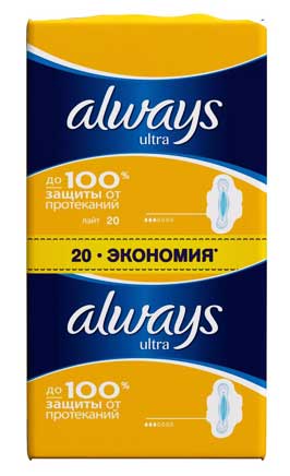   Always Ultra Light Duo 3  20*1    .   
