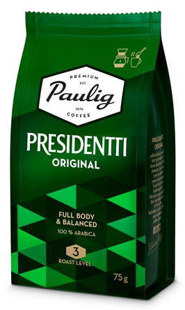     (Paulig President) 75    .   