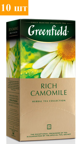     (Greenfield Rich Camomile) 25*1.5 ( 10)    .   