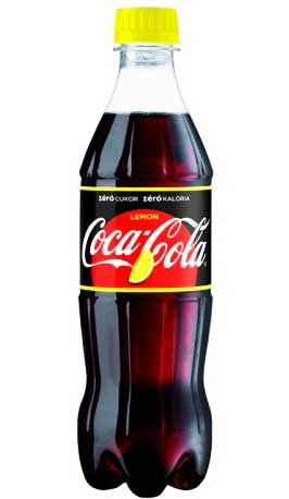    -   (Coca-Cola Zero Lemon) / 0.5    .   