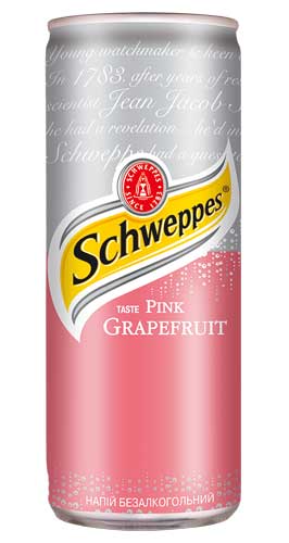    / (Schweppes Pink Grapefruit) 0.33    .   