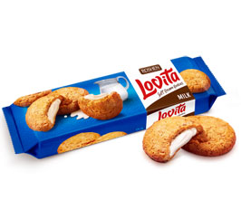   Lovita Soft Cream Cookies  (Roshen) 170    .   