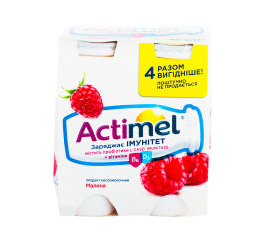     1.5% / (Actimel) 4*100    .   