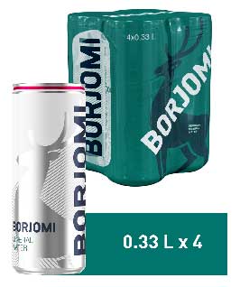    (Borjomi) / 4*0.33    .   