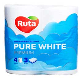   Ruta Pure White 3-   () 4*1 rt.47531    .   