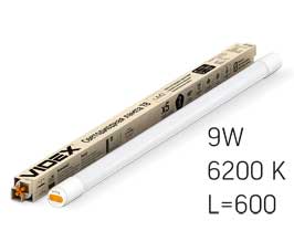  VIDEX LED 9W, 0.6M, 6200K, 220V  VL-T8b-09066    .   