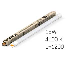  VIDEX LED 18W, 1.2M, 4100K, 220V VL-T8b-18124    .   