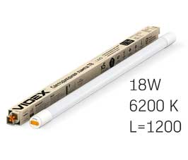  VIDEX LED 18W, 1.2M, 6200K, 220V  VL-T8b-18126    .   