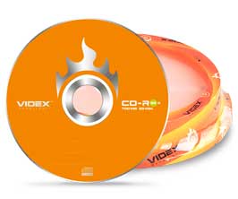 VIDEX CD-R 700Mb, 52x Bulk 10 VCD-R b10    .   