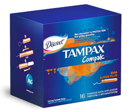    (Tampax Compact Super Plus) 4  16*1    .   