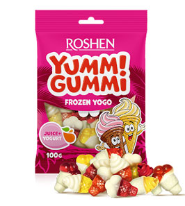   Yummi Gummi Frozen Yogo  (Roshen) 100    .   